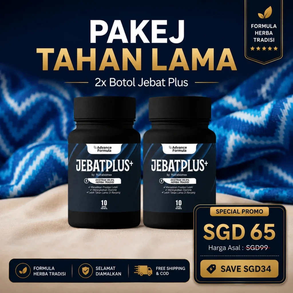PAKEJ TAHAN LAMA (2BOTOL)